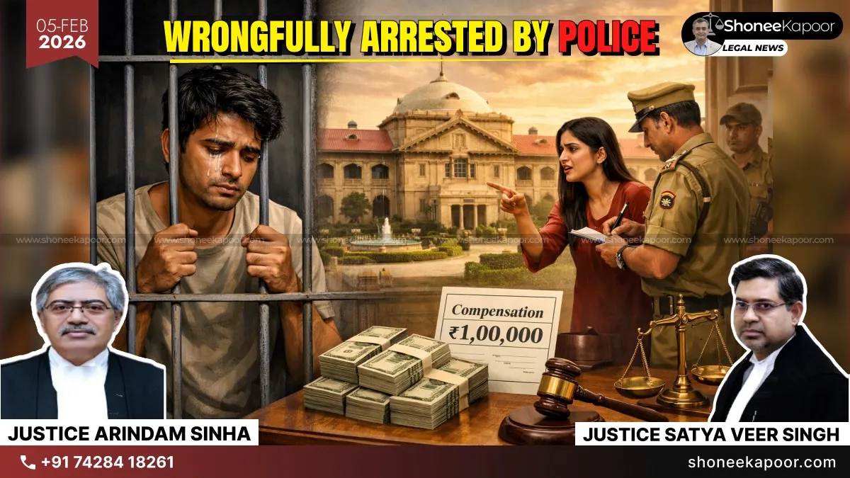 False Rape Allegation and Wrongful Arrest by Police: Allahabad High Court Awards ₹1 Lakh Compensation To Innocent Man Jailed Without Proper Verification