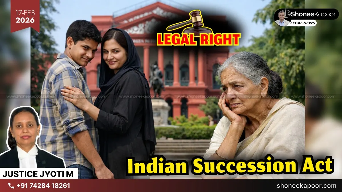 Karnataka High Court Clarifies Indian Succession Act: Mother Has No Share If Son Dies Intestate Leaving Wife & Children