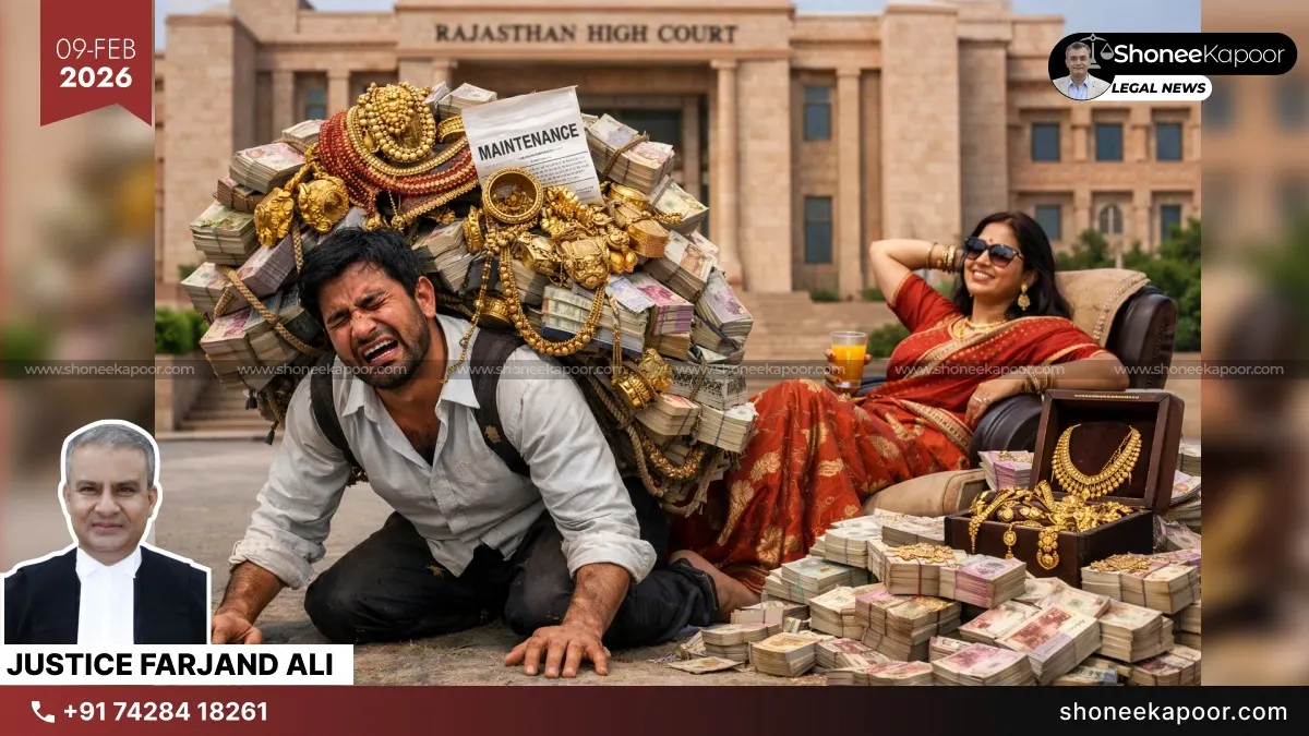 Interim Maintenance Is Not a Blank Cheque Or Wife’s Entitlement: Rajasthan High Court Refuses To Enhance ₹40K Interim Maintenance