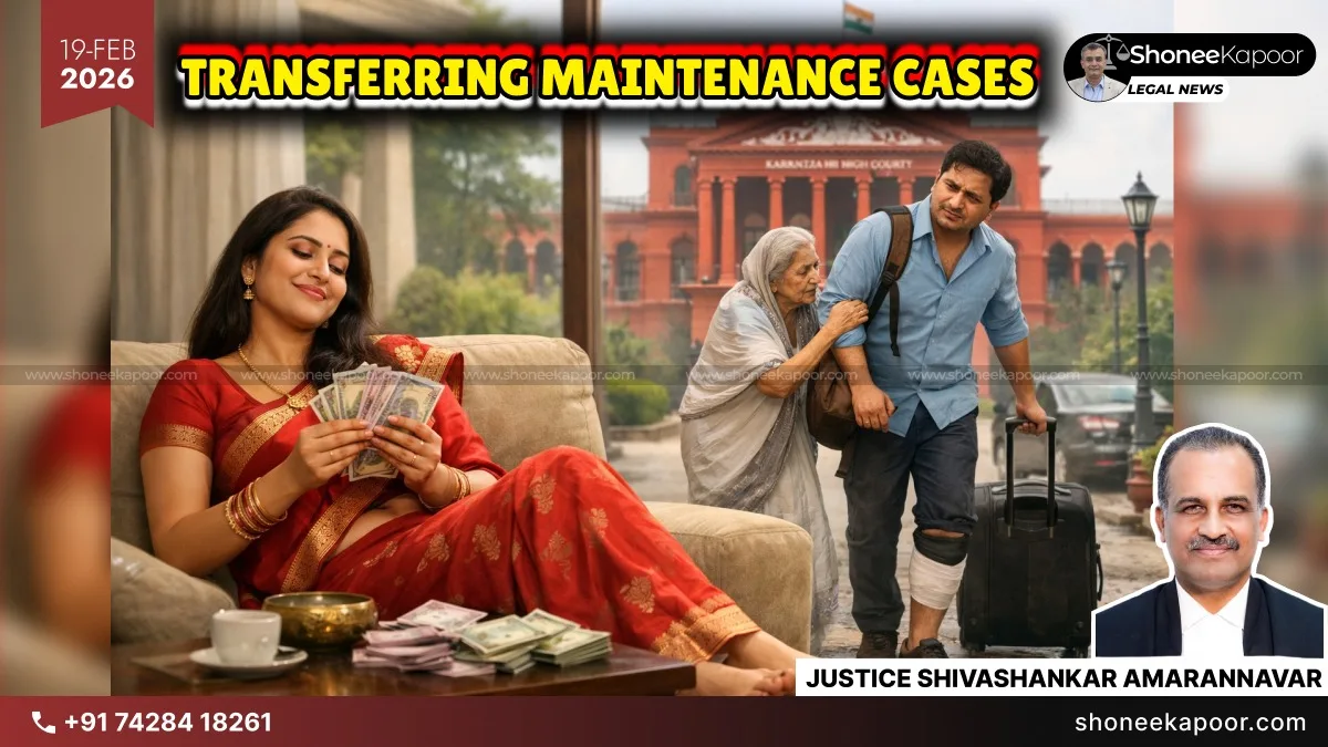 Maintenance Case | Husband’s Case Transfer Plea Based On Alone Widowed Mother & Injury Rejected: Karnataka High Court Says Wife’s Convenience Comes First