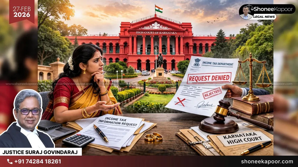 Matrimonial Disputes | Can a Wife Use RTI to Access Husband’s Income Tax Returns? Karnataka High Court Says NO & Issues Guidelines