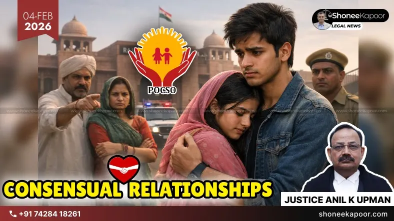 A Consensual Relationship Between Matured Teens Cannot Be Criminalised: Rajasthan High Court Protects Innocent Boy From Harsh Prosecution Under POCSO And Kidnapping Laws.