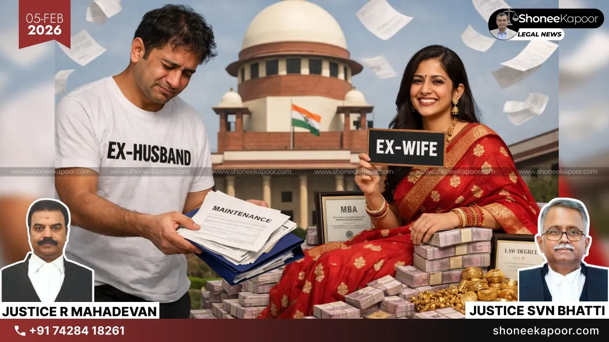 Supreme Court Says Ex-Husband Must Pay Maintenance Even If Ex-Wife Is Highly Educated or Supported by Parents After Divorce