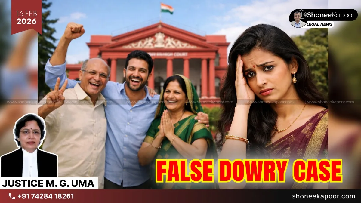 Dowry Allegations Failed | Wife’s Family Financial Records Contradict Claims: Karnataka High Court Quashes 498A Case Against Husband and Relatives