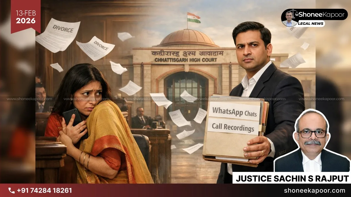 Wife’s WhatsApp Chats and Call Recordings Are Valid & Strong Evidence In Divorce Cases. Fair Trial More Important Than Privacy: Chhattisgarh High Court