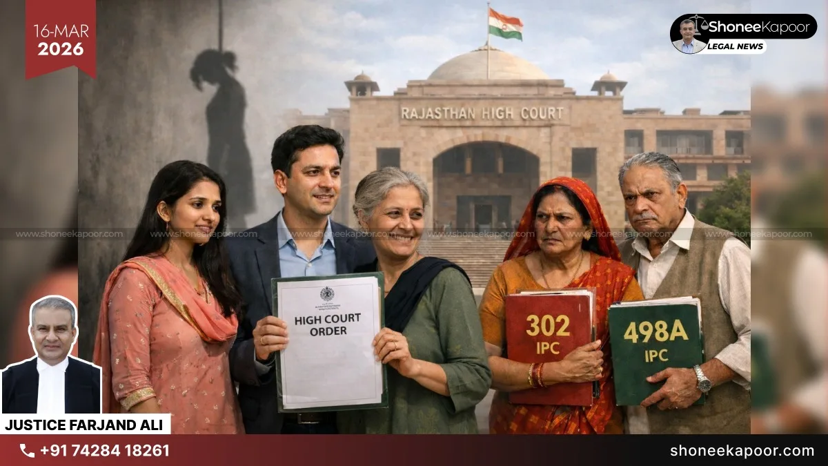 498A Cannot Be Used To Drag Entire Husband’s Family Into Criminal Trial Just For Living In The Same House: Rajasthan High Court On Misuse Of Laws By Women