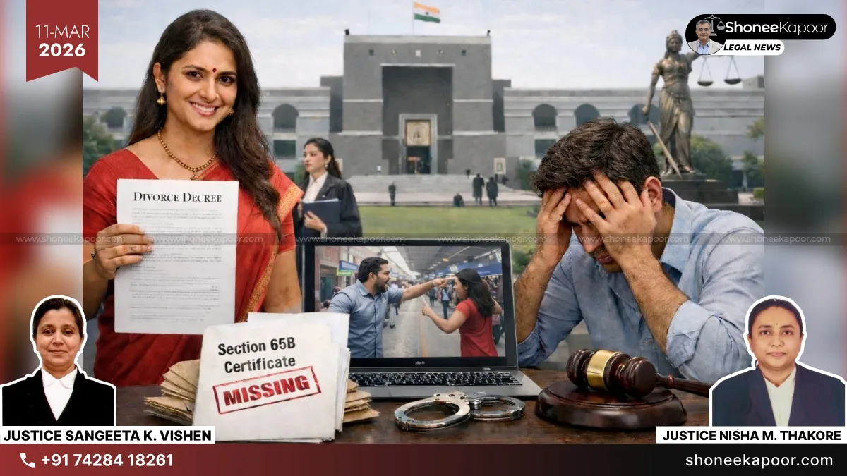 Family Courts Can Admit CCTV Footage Without Mandatory Certificate U/S 65B Evidence Act In Matrimonial Disputes: Gujarat High Court Upholds Divorce