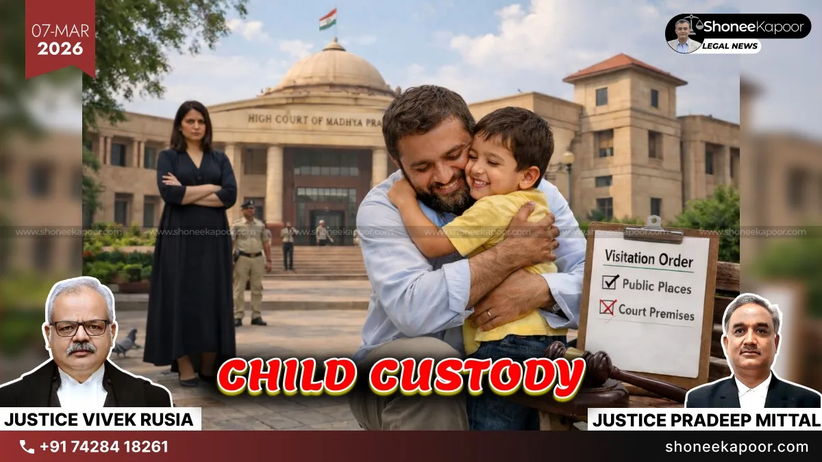 Child Custody Fight And Courts Can Scar Children Emotionally: MP High Court Allows Father To Meet Minor Son Outside Court Premises in Public Places