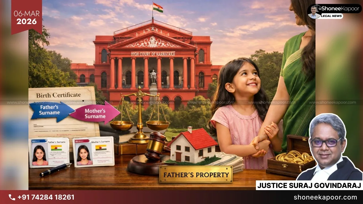 Father Remains Responsible, But His Identity Becomes Optional: Karnataka High Court Allows Alteration of Child’s Surname to Reflect Mother’s Lineage