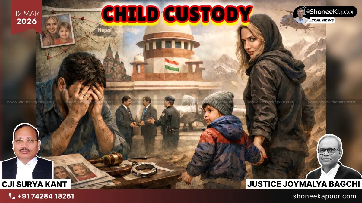 Cross Border Custody Dispute | Minor Taken To Russia By Mother: Supreme Court Seeks Government Efforts To Enable Virtual Contact Between Indian Father And Child  