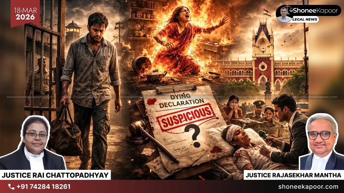 Wife’s Murder Case | Dying Declaration Full Of Suspicious Circumstances Is Unreliable And Cannot Sustain Conviction: Calcutta HC Frees Husband After Years of Wrongful Conviction