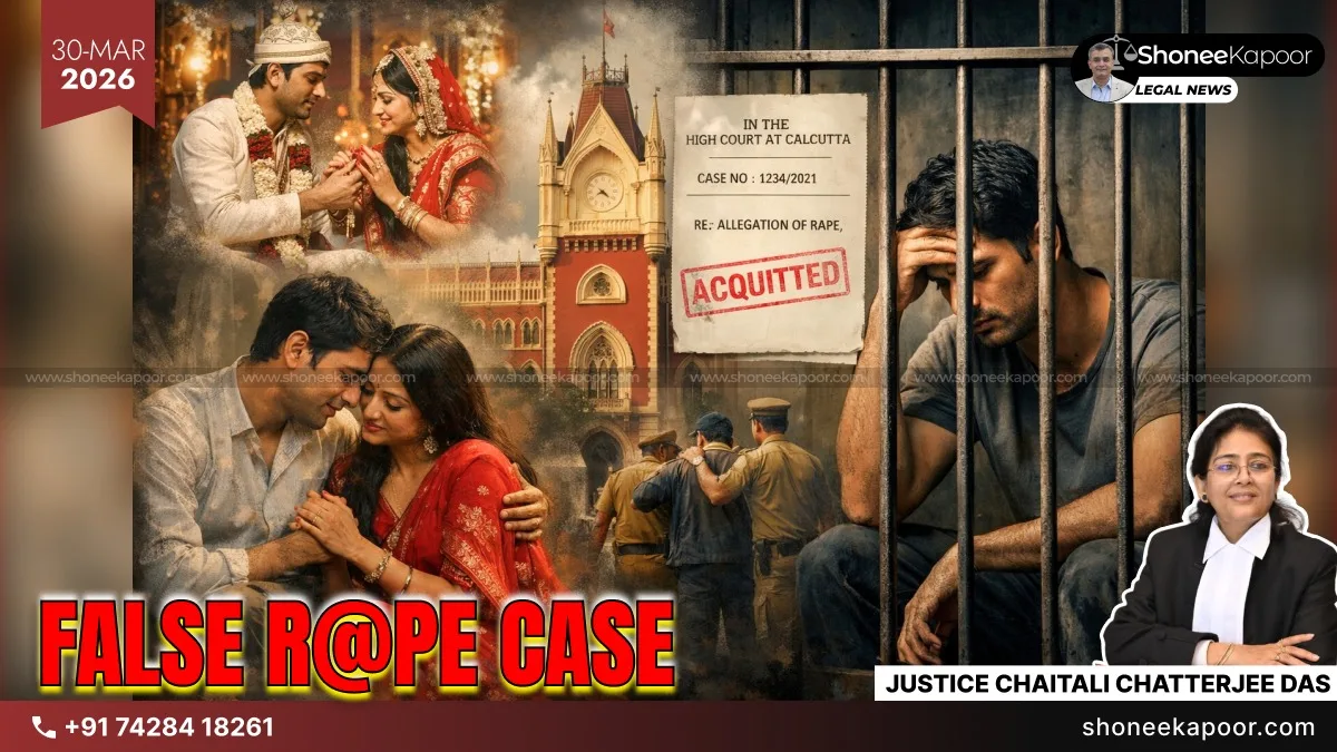 False Rape Case | Broken Relationship Sent Man to 7 Years in Jail: Calcutta High Court Orders Acquittal, Says Complaint Was Filed “Out of Grudge”