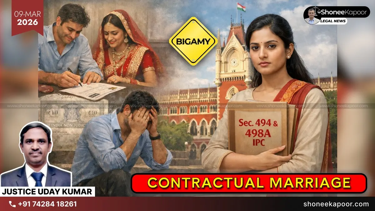 No Sacred Fire, No Saptapadi | Bigamy and Cruelty Charges Fail: Calcutta High Court Says Stamp Paper Agreement Cannot Create a Valid Hindu Marriage