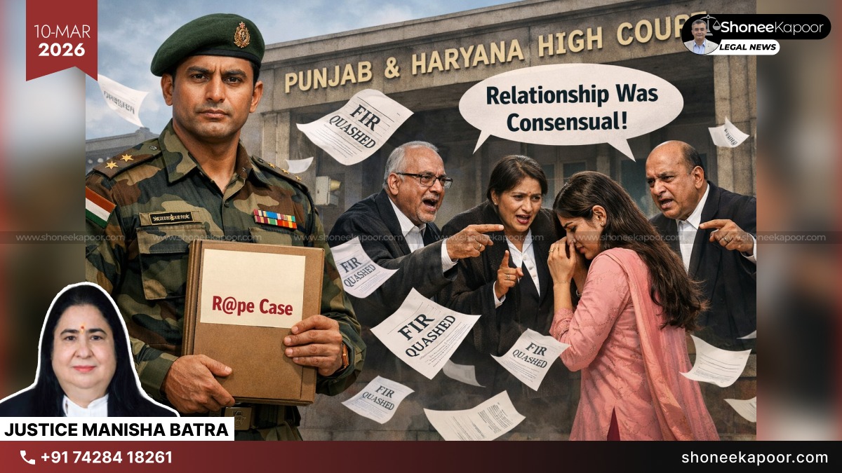 Army Major Gets Big Relief In Rape Case: P&H High Court Refuses to Reopen Case After FIR Was Quashed, Says Relationship Was Consensual