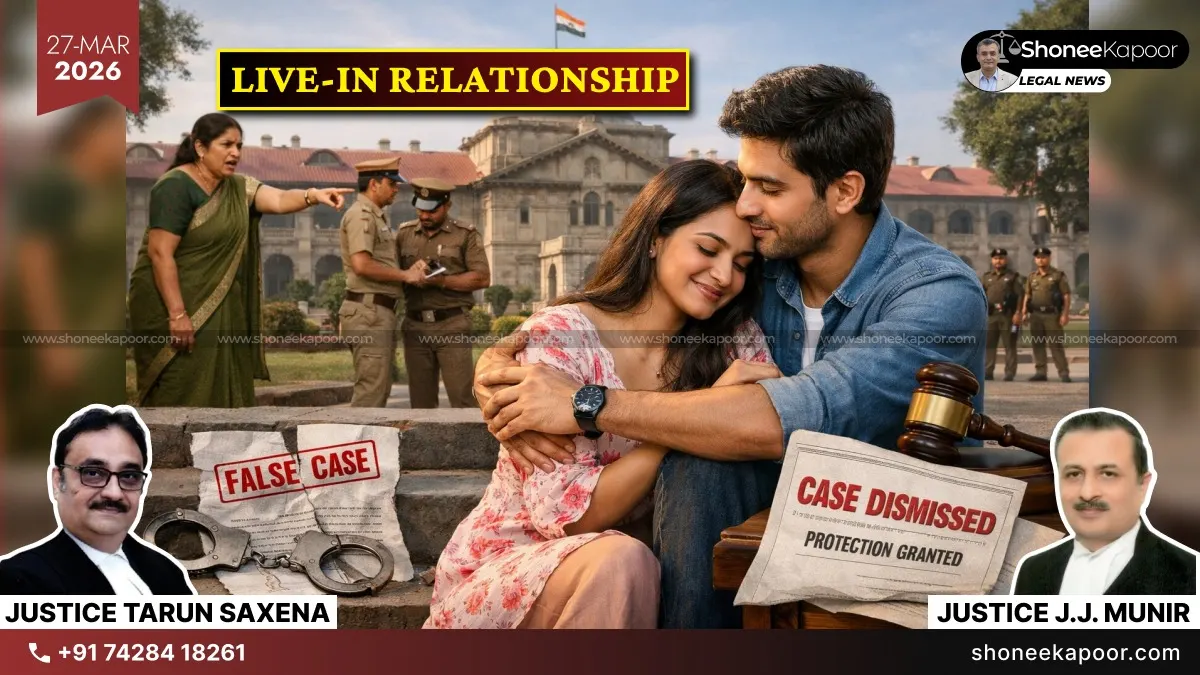 Married Man’s Live-In Relationship Not a Crime. Law Guides Court’s Action Not Morality: Allahabad High Court Grants Protection To The Couple