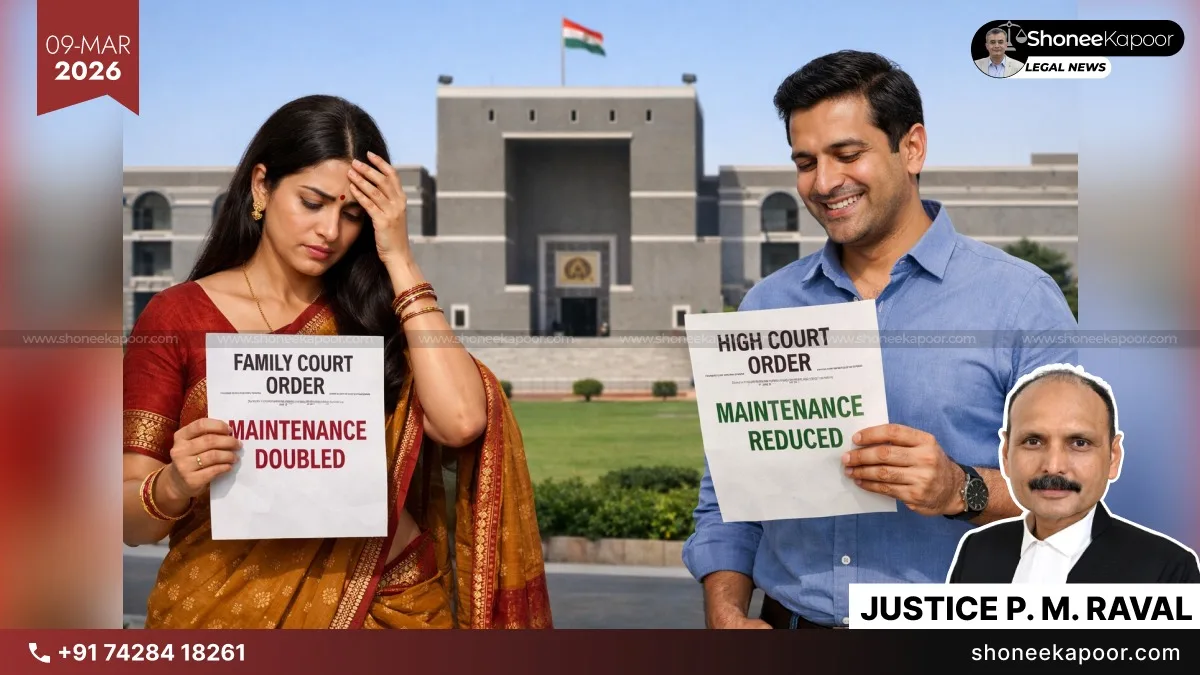 Maintenance Should Not Be Unreasonably High or Encourage Idleness: Gujarat High Court Reduces Excessive Enhancement, Stresses Balance Between Support and Husband’s Capacity