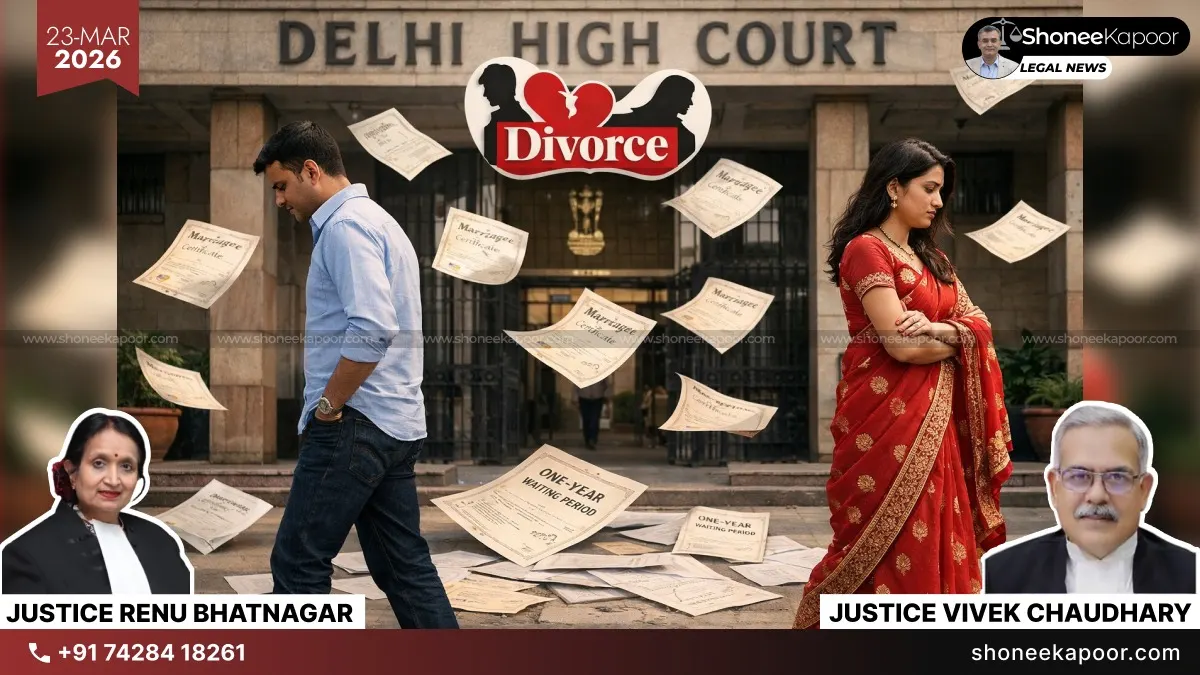 Marriage Exists Only On Paper. They Didn’t Stay Together Or Had Any Physical Relation: Delhi High Court Allows Divorce Without 1-Year Wait