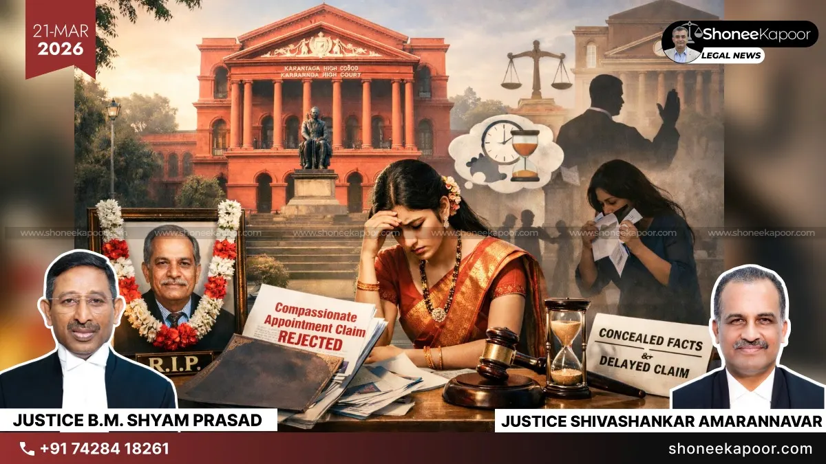 Married Daughter Not Eligible for Compassionate Job After Her Father’s Death, Even if Living in Her Matrimonial Home: Karnataka High Court 