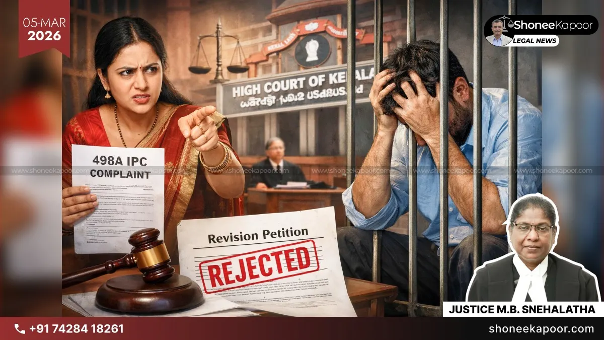 Section 498A IPC Treats Cruelty as Continuing Offence; Matrimonial Cruelty Cases Cannot Be Dismissed Merely Due to Delay in Complaint: Kerala High Court