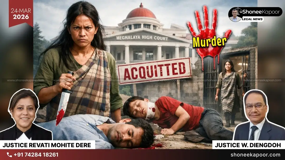 Alleged Murder of Husband and Minor Son: Meghalaya High Court Frees Woman, Sets Aside Life Sentence Over “Unreliable Confession” and Broken Evidence Chain