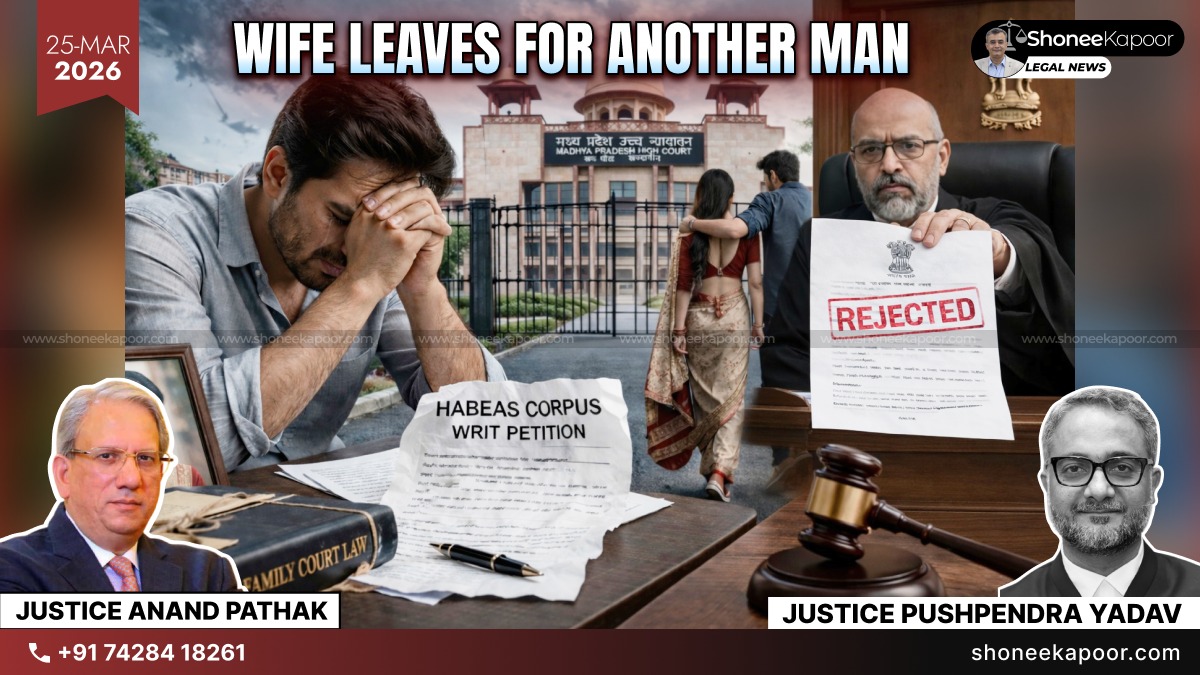 Habeas Corpus Fails: Pregnant Wife Chooses Another Man, Madhya Pradesh High Court Says It’s Her Choice And Husband Has No Right To Bring Her Back 