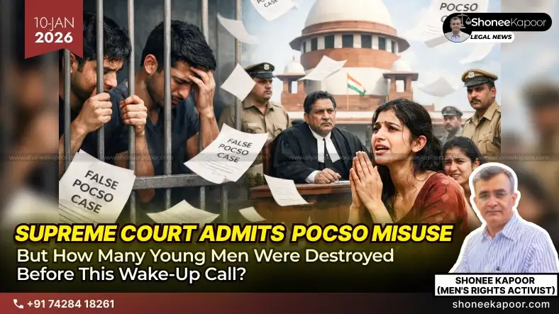 Supreme Court Backs Romeo–Juliet Clause in POCSO, But How Many Young Men Were Destroyed Before This Wake-Up Call?