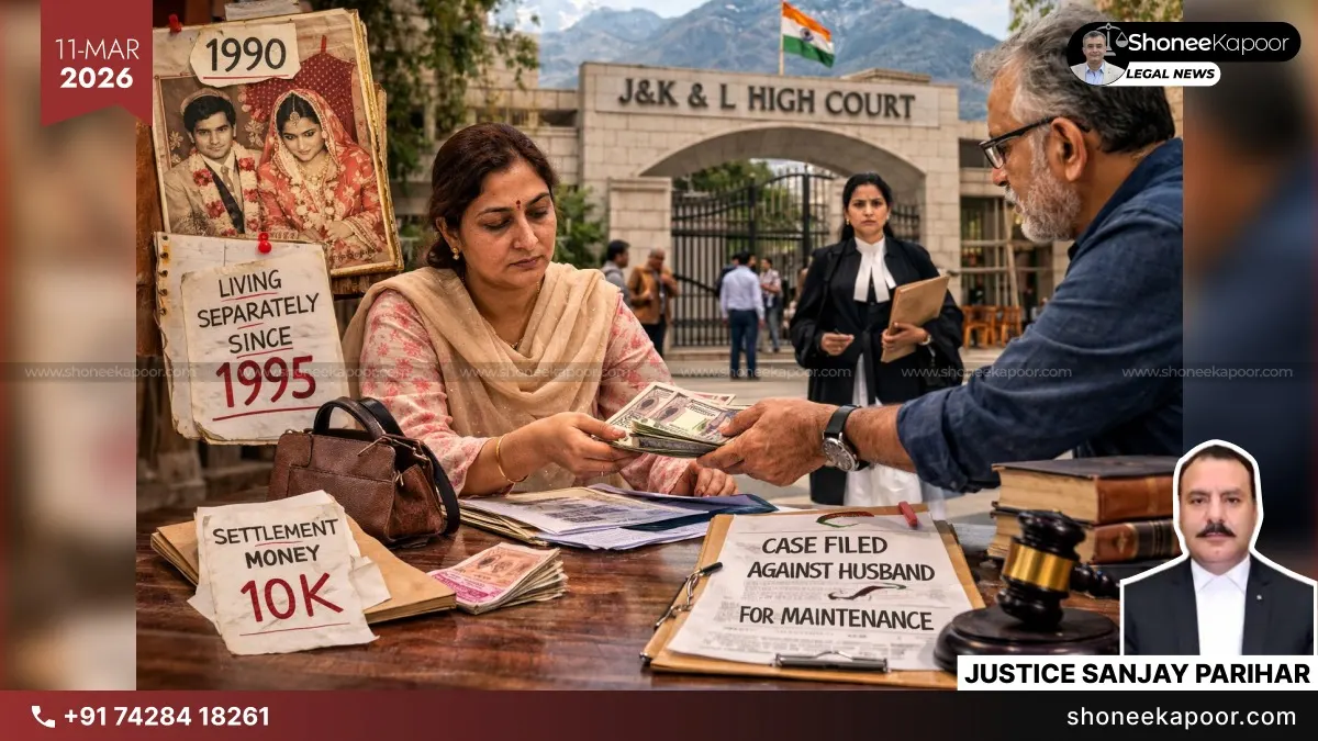 30 Years After Separation, Wife Claims Maintenance Again: J&K High Court Cites Mutual Separation To Deny Woman’s Claim, Yet Directs ₹2.50 Lakhs As 1 Time Settlement  