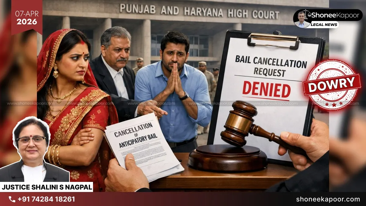 No Dowry Recovery Can’t Be A Ground To Deny Anticipatory Bail To Husband: Punjab & Haryana High Court Says Liberty Cannot Be Used As Pressure Tool
