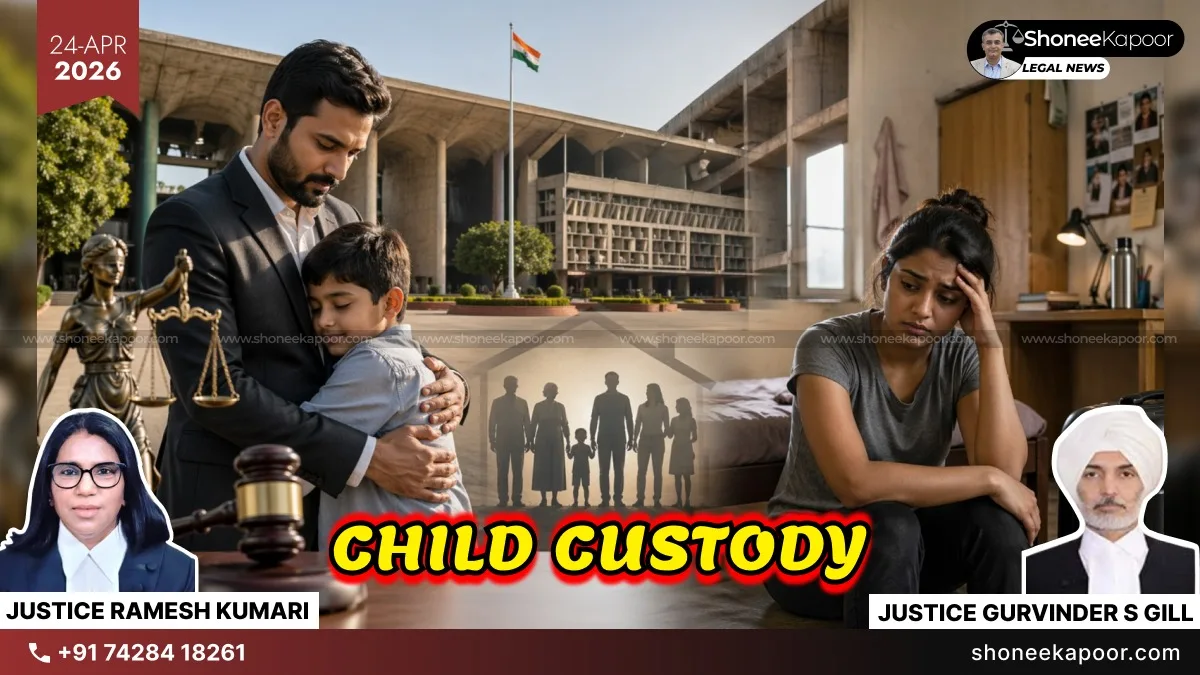 Child Custody Denied To Mother As She Is Living In PG: Punjab & Haryana HC Declares Father As Child’s Primary Caregiver