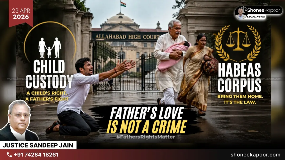 Father Is Natural Guardian And Should Get Child Custody After Mother’s Death, Not Maternal Relatives: Allahabad HC Allows Habeas Plea & Returns 13-Month Child