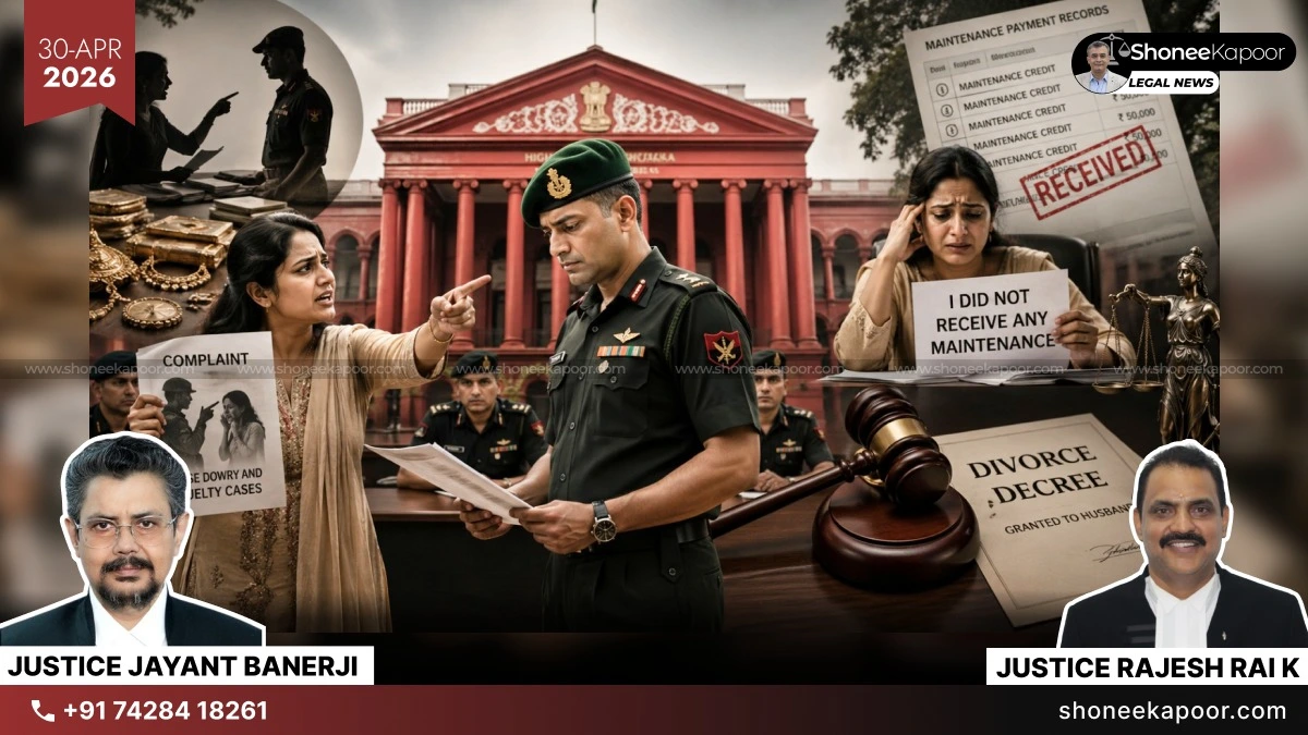 Army Man Gets Divorce As Wife Falsely Complains To Superior Officers: Karnataka High Court Calls It Career-Damaging And Mental Cruelty