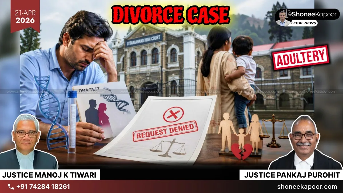 DNA Test Not A Shortcut To Prove Adultery In Divorce Case: Uttarakhand High Court Upholds Child’s Legitimacy, Refuses Husband’s Plea Without Proof Of Non-Access
