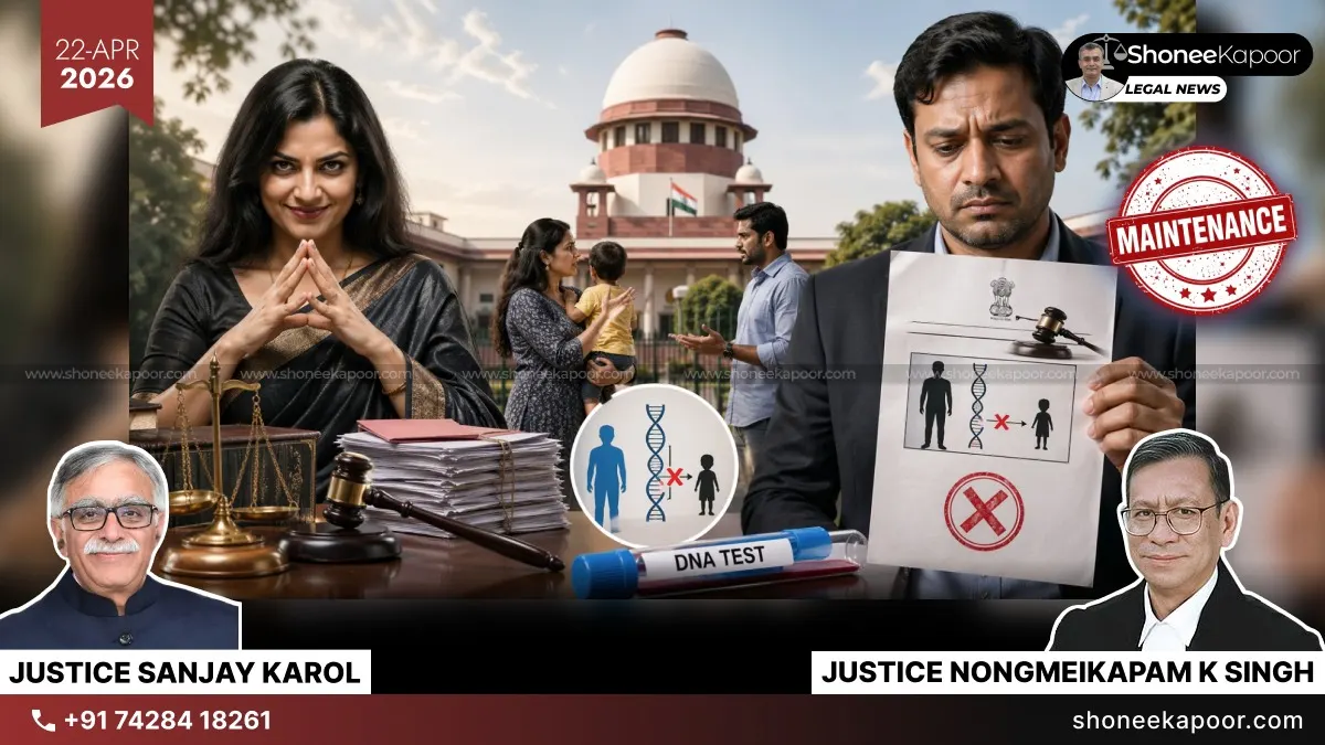 Man Can’t Be Forced To Pay Maintenance If DNA Test Shows He’s Not Child’s Father: Supreme Court