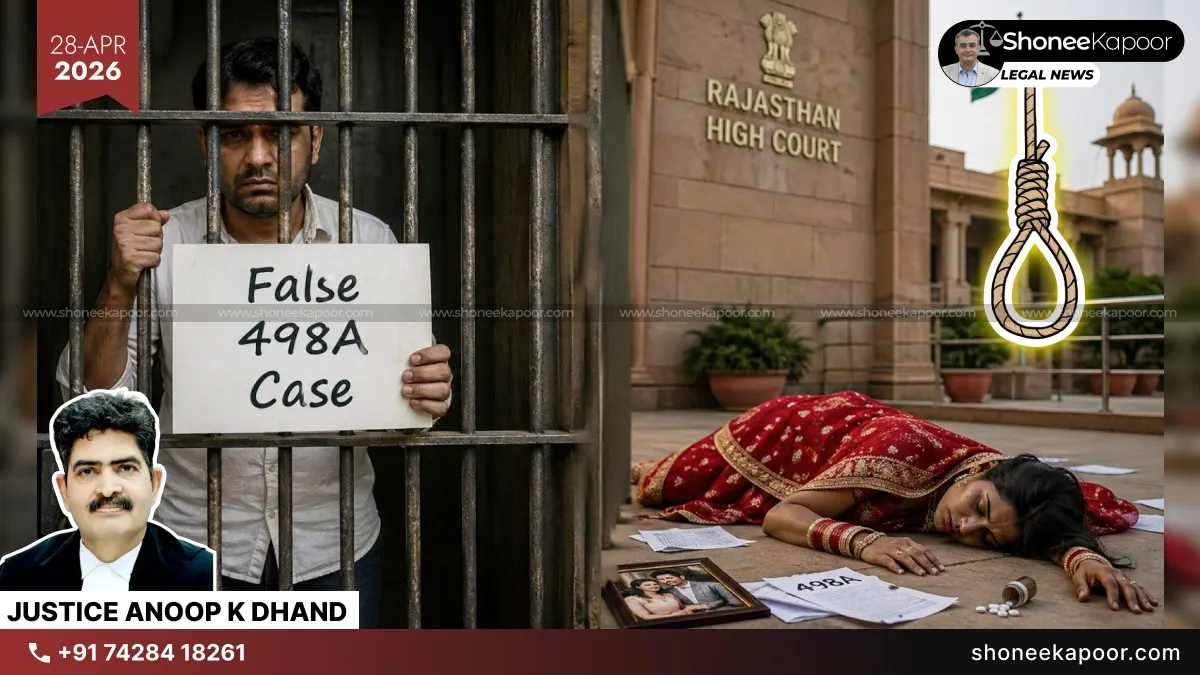 False 498A Case Destroyed By Wife’s Own Suicide Notes: Rajasthan HC Quashes Cruelty & Abetment Charges Against Husband, Says Wife Was Happy With Him