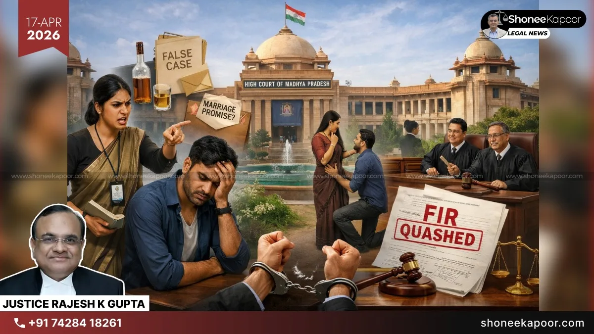 Married Woman Filed Rape Case After 3-Year Long Consensual Relationship? MP High Court Quashes FIR, Says Intoxication Claims Impossible