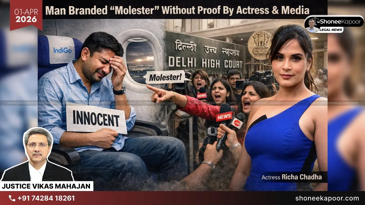 Calling Man ‘Molester’ Without Proof, Is Social Media Becoming A Court?: Delhi High Court Slams Actress Richa Chadha & Media For Defamatory Posts Over Indigo Flight Incident