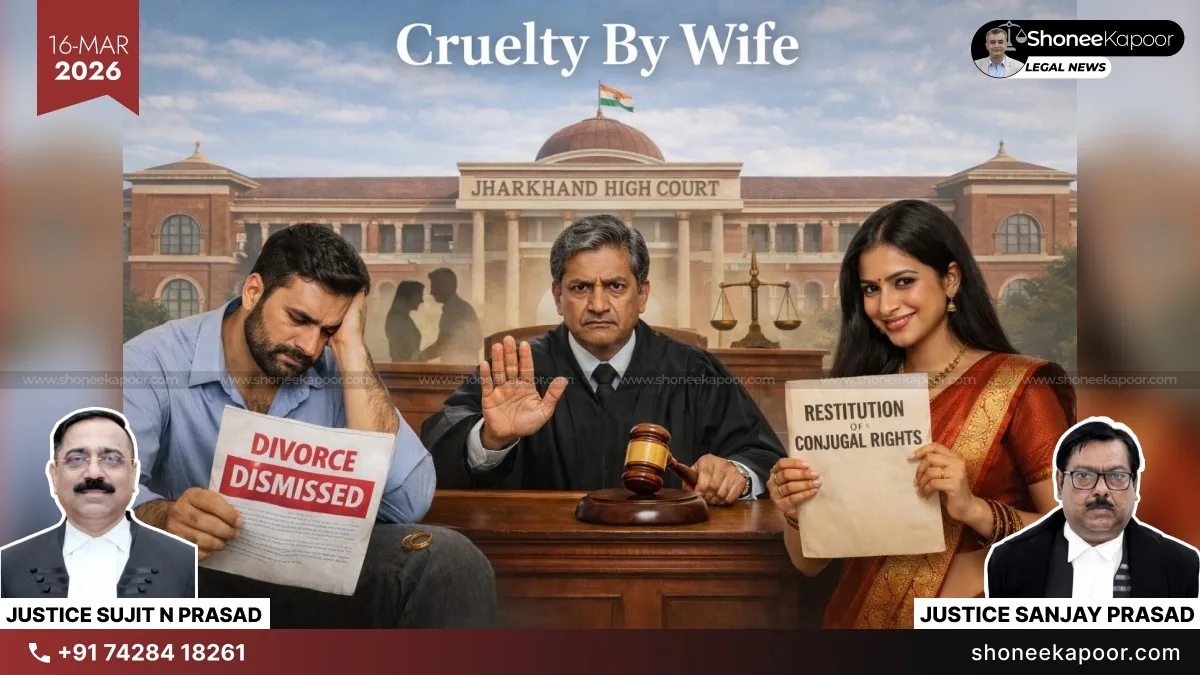 Normal Wear And Tear Of Marriage Does Not Constitute Mental Cruelty’: Jharkhand High Court Denies Husband’s Divorce Plea, Upholds Wife’s Restitution Rights