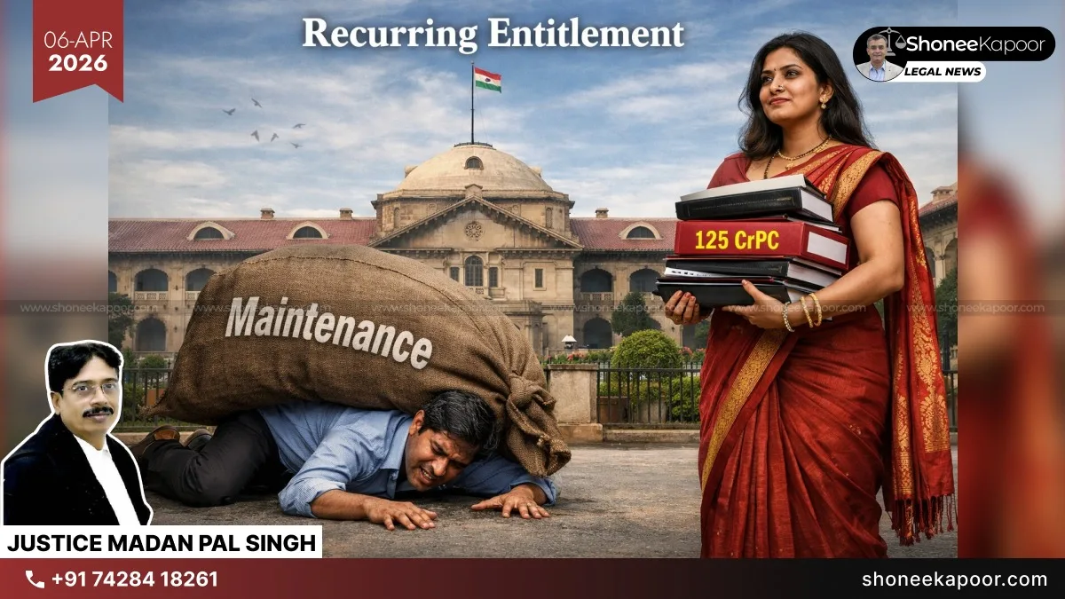 Maintenance Is A Recurring Entitlement. Even After Settlement, Wife Can Reopen Old S. 125 CrPC Plea Against Husband: Allahabad High Court 