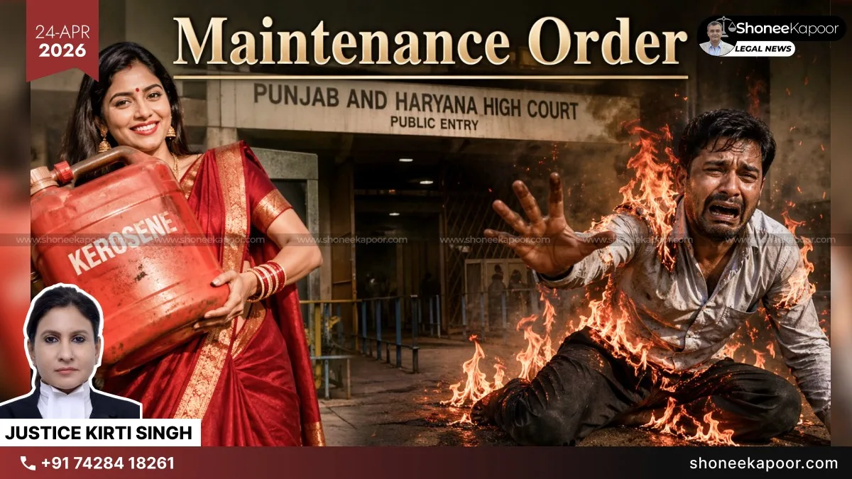 Wife Accused Of Trying To Kill Husband By Burning Him Alive: Punjab & Haryana HC Stops Earlier Maintenance Order