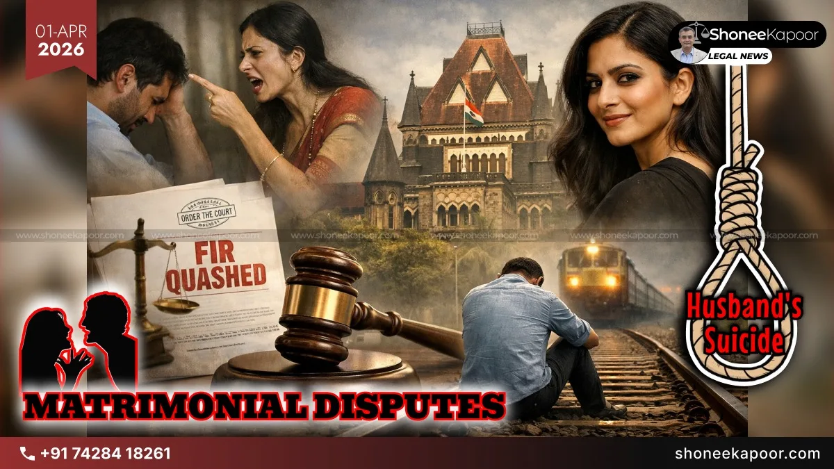 Marital Conflict ≠ Abetment to Suicide | FIR Against Wife Quashed: Bombay High Court Holds Without Direct Intention, Section 306 IPC Cannot Be Invoked