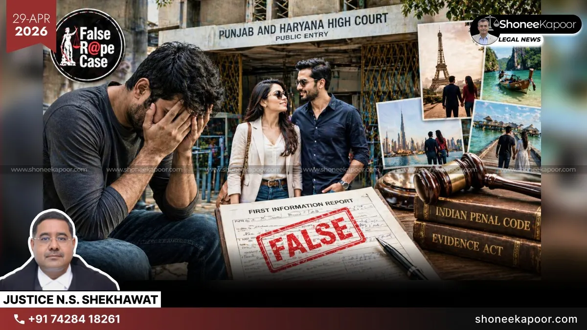 Highly Educated MNC Woman Delayed FIR for Months: P&H High Court Quashes False Rape Case, Calls Relationship Consensual