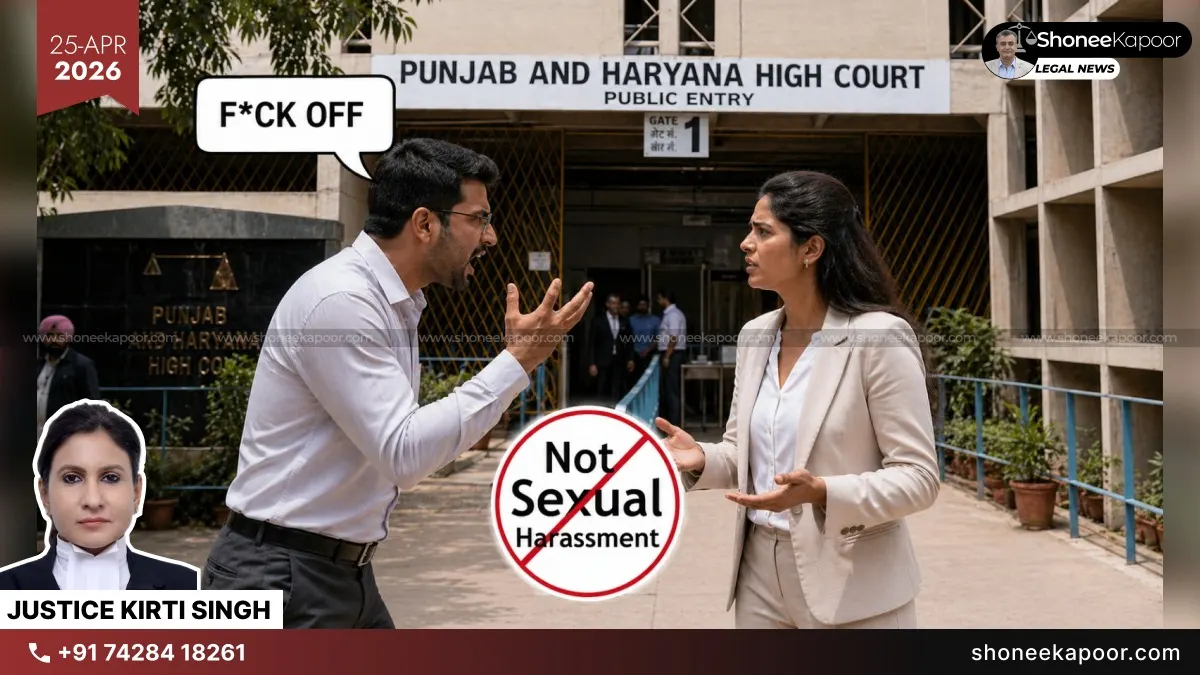 Saying ‘F*** Off’ to Female Employee During Workplace Spat, Not Sexual Harassment: Punjab & Haryana High Court Big Relief to Man