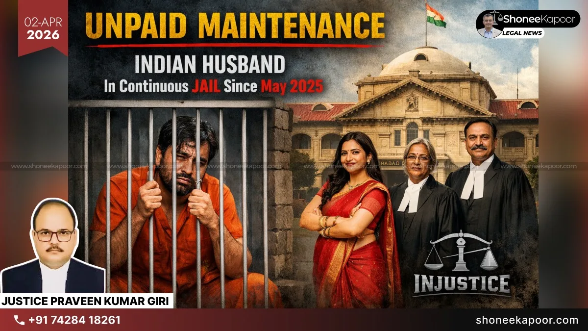 How Can a Man Be Kept Locked Beyond Law? He’s In Jail From May 2025 Over Unpaid Maintenance: Allahabad High Court Seeks Family Court’s Explanation