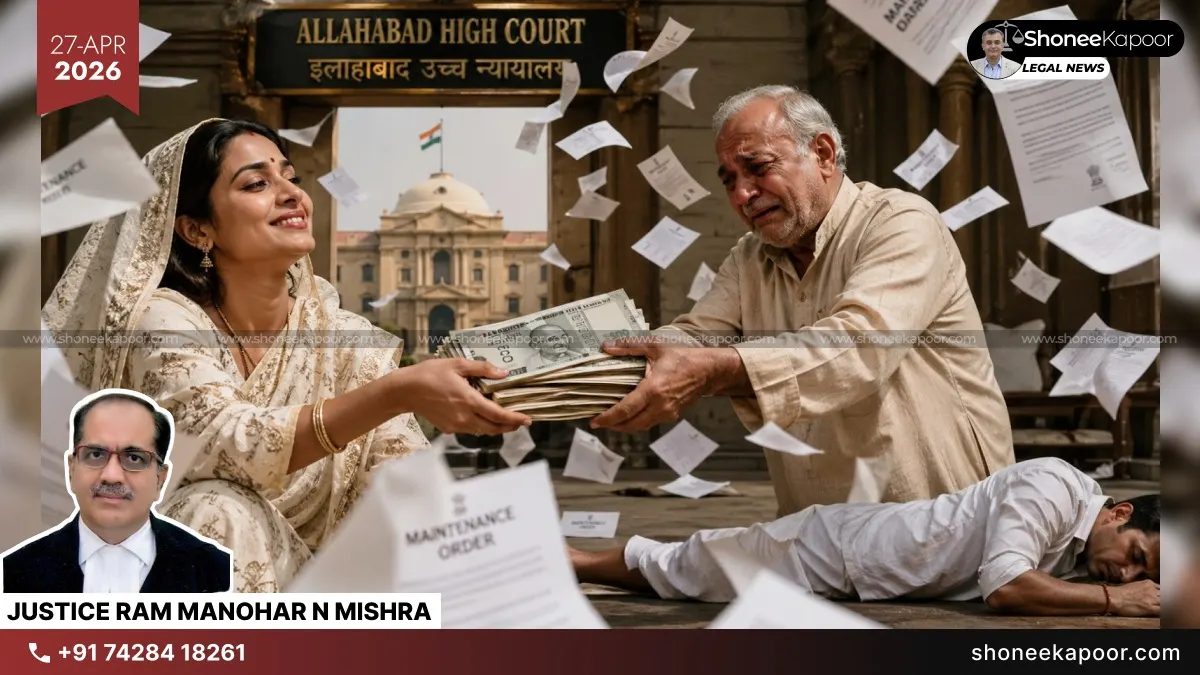 Widow Demands Dead Husband’s Maintenance Arrears From Father-in-Law: Allahabad High Court Stays Recovery Warrant