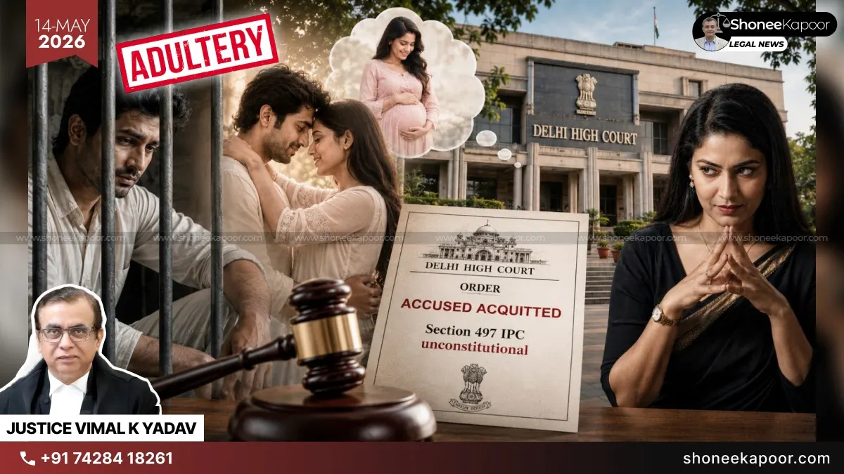 “Mahabharata Era ‘Niyog Pratha’ Resurfaced”: Delhi High Court Sets Aside Adultery Conviction Against Man, Holds Section 497 IPC Unconstitutional With Retrospective Effect
