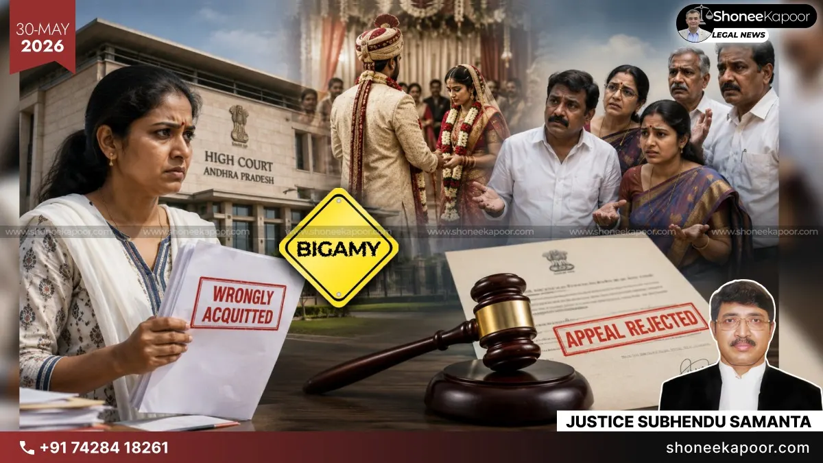 Husband Convicted For Bigamy, But Relatives Can’t Be Punished Simply For Attending Marriage Ceremony: Andhra Pradesh High Court Rejects Wife’s Appeal