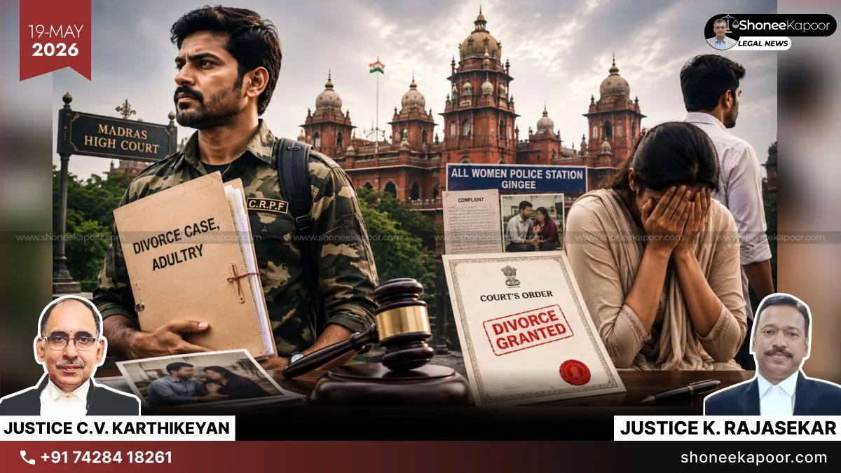 Direct Proof Of Sexual Intercourse Can Never Be Easily Produced. But Court Can’t Ignore Wife’s Close Proximity With Another Man: Madras High Court Allows Divorce In Adultery Case Filed By CRPF Husband