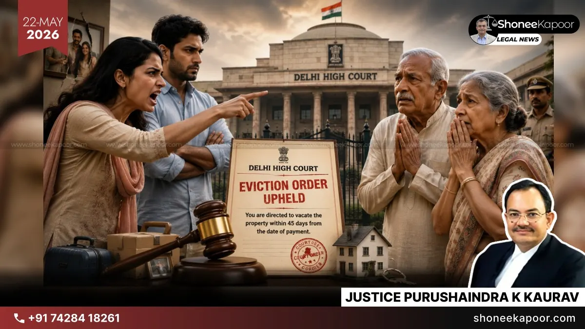 Daughter-In-Law Cannot Claim Lifetime Stay In In-Laws’ House Under DV Act Or Senior Citizens Act: Delhi High Court Upholds Eviction Rights Of Elderly Couple