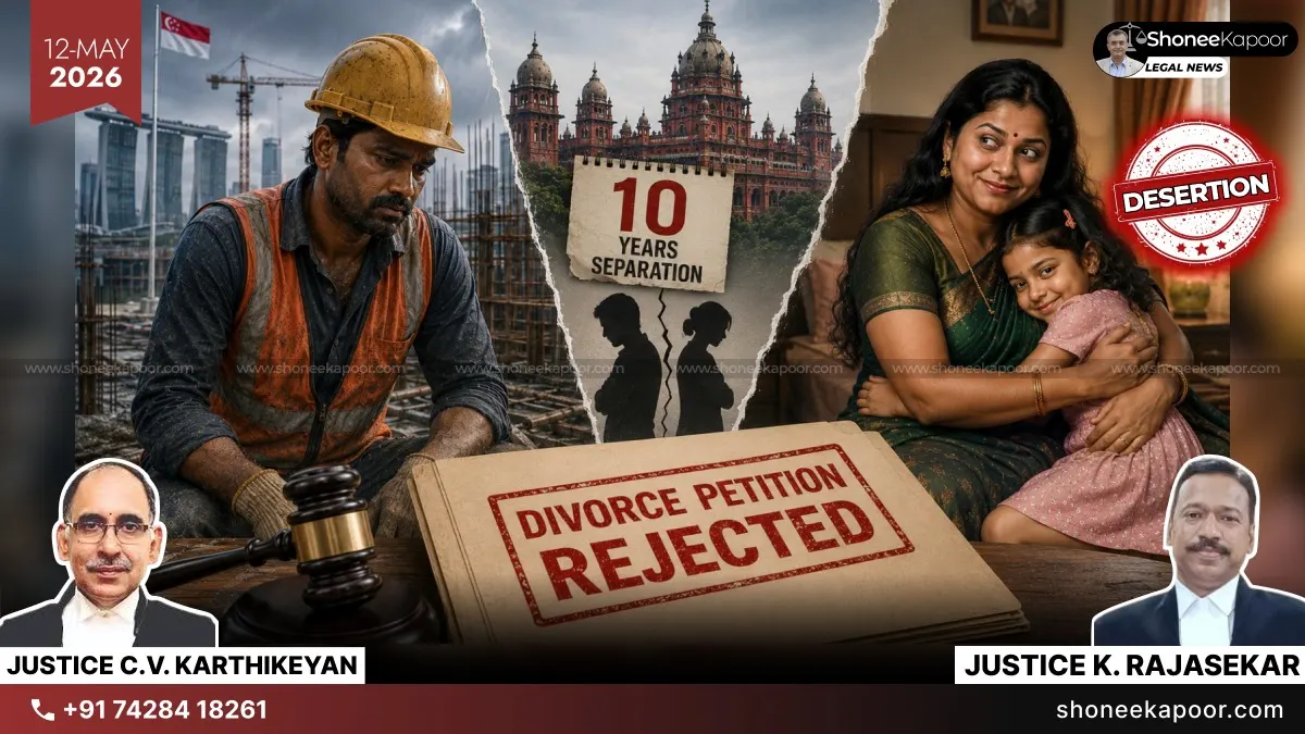 Wife Leaving Matrimonial Home During Pregnancy While Husband Worked Abroad Not An Act Of Desertion: Madras High Court Rejects Husband’s Divorce Plea