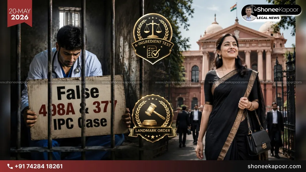 Doctor Acquitted In 498A & 377 IPC Case After 10-Year Legal Battle: Bengaluru Court Lays Down 4-Ingredient Test For Cases Involving Adults